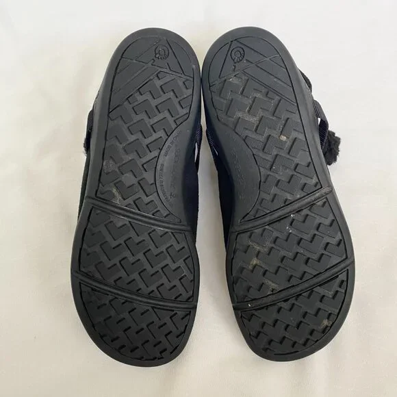 Xero Shoes Women's Ashland Black Ankle Boots Canvas Faux Fur Size 7.5 Booties - Picture 5 of 12